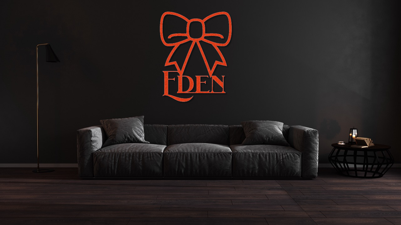 Bow Metal Sign