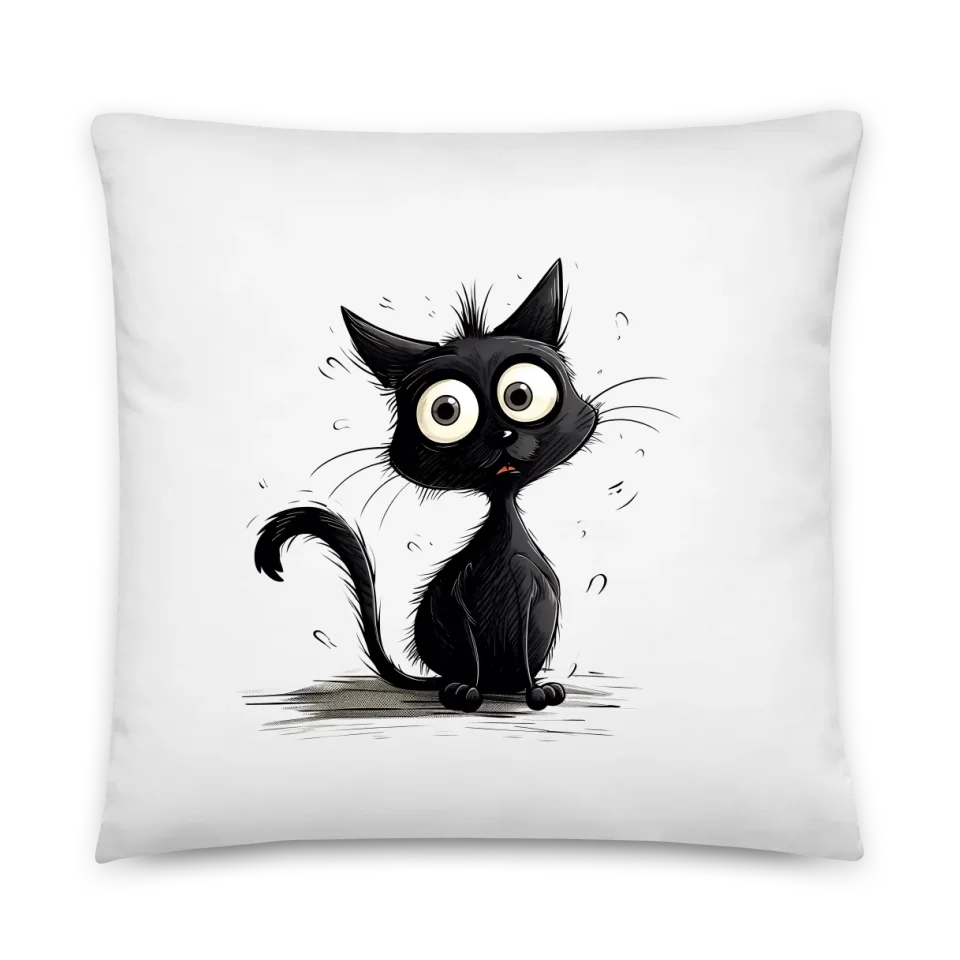 Funny Cat Pillow 2