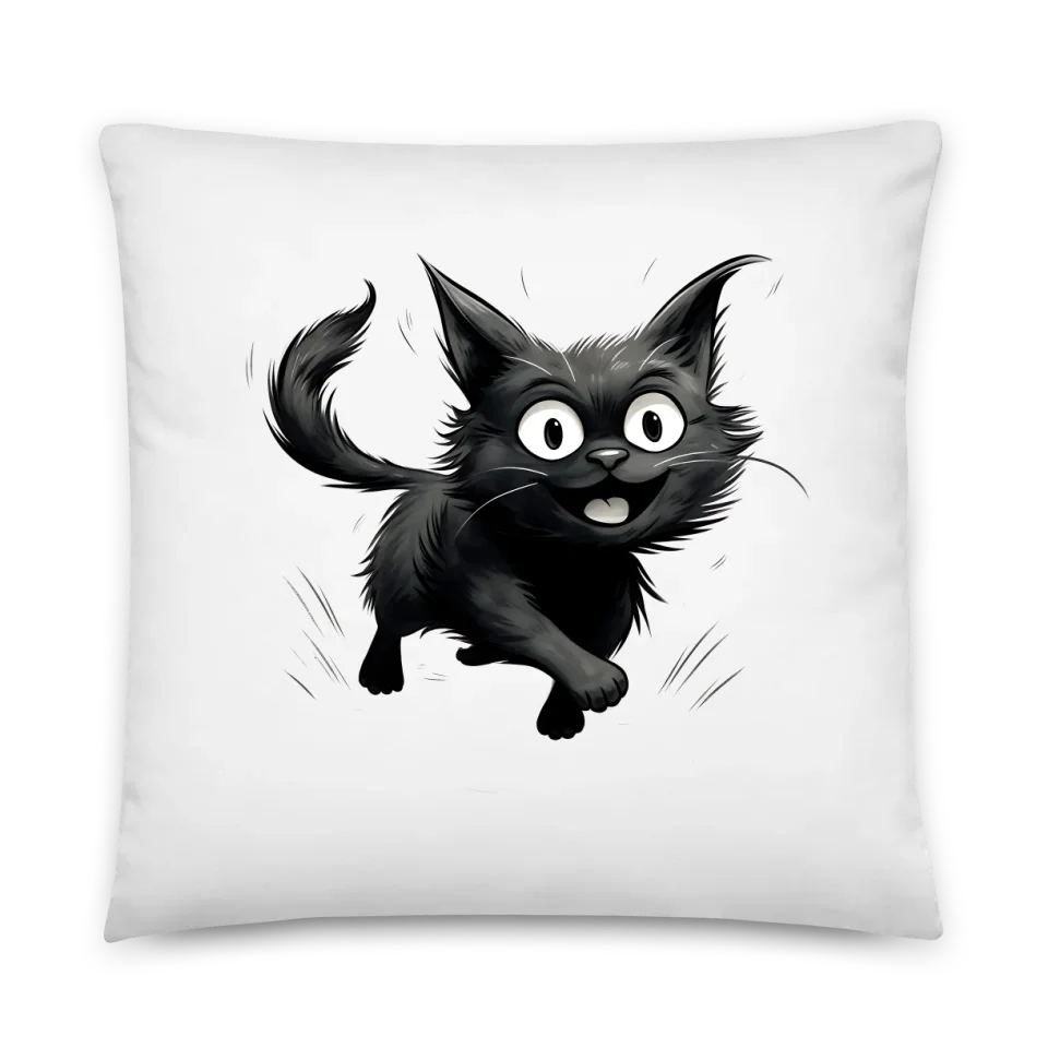 Funny Cat Pillow 7