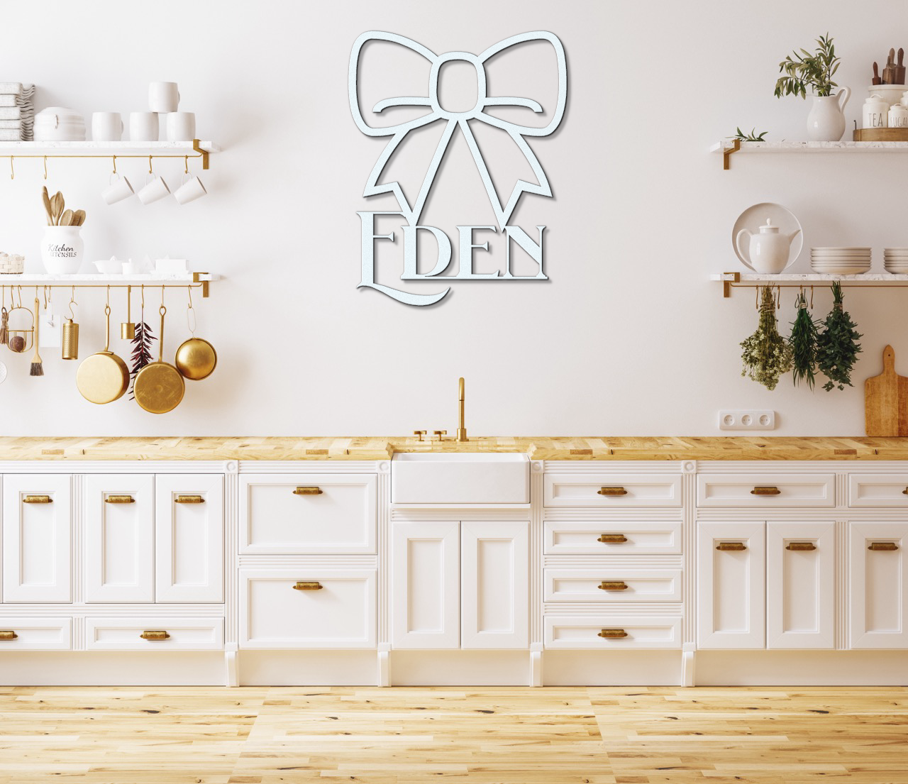 Bow Metal Sign