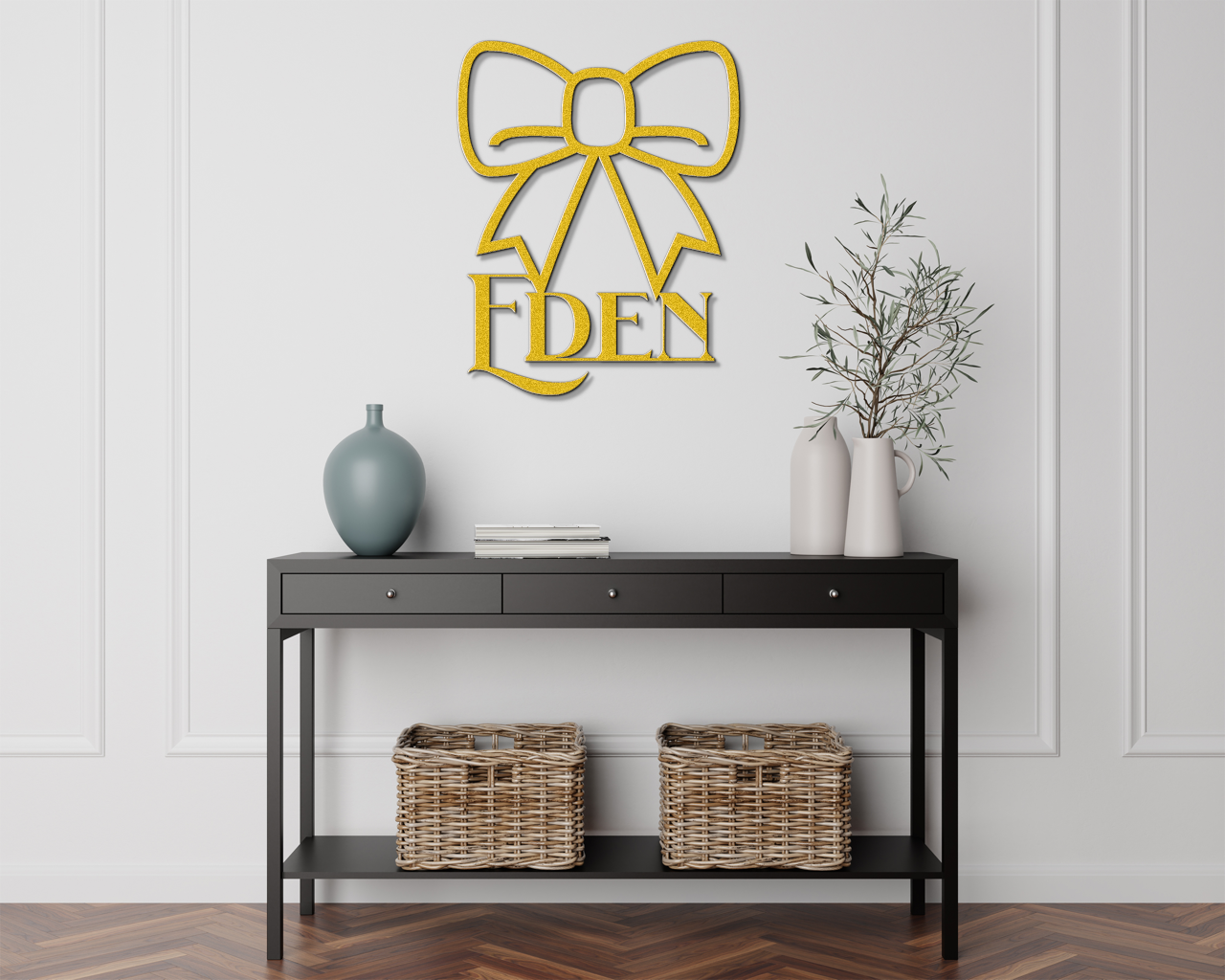Bow Metal Sign