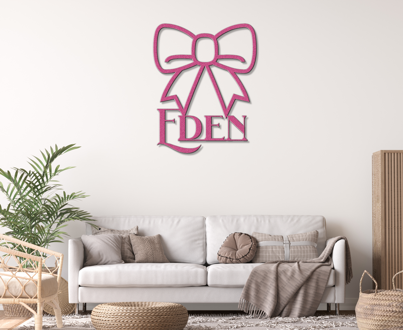 Bow Metal Sign
