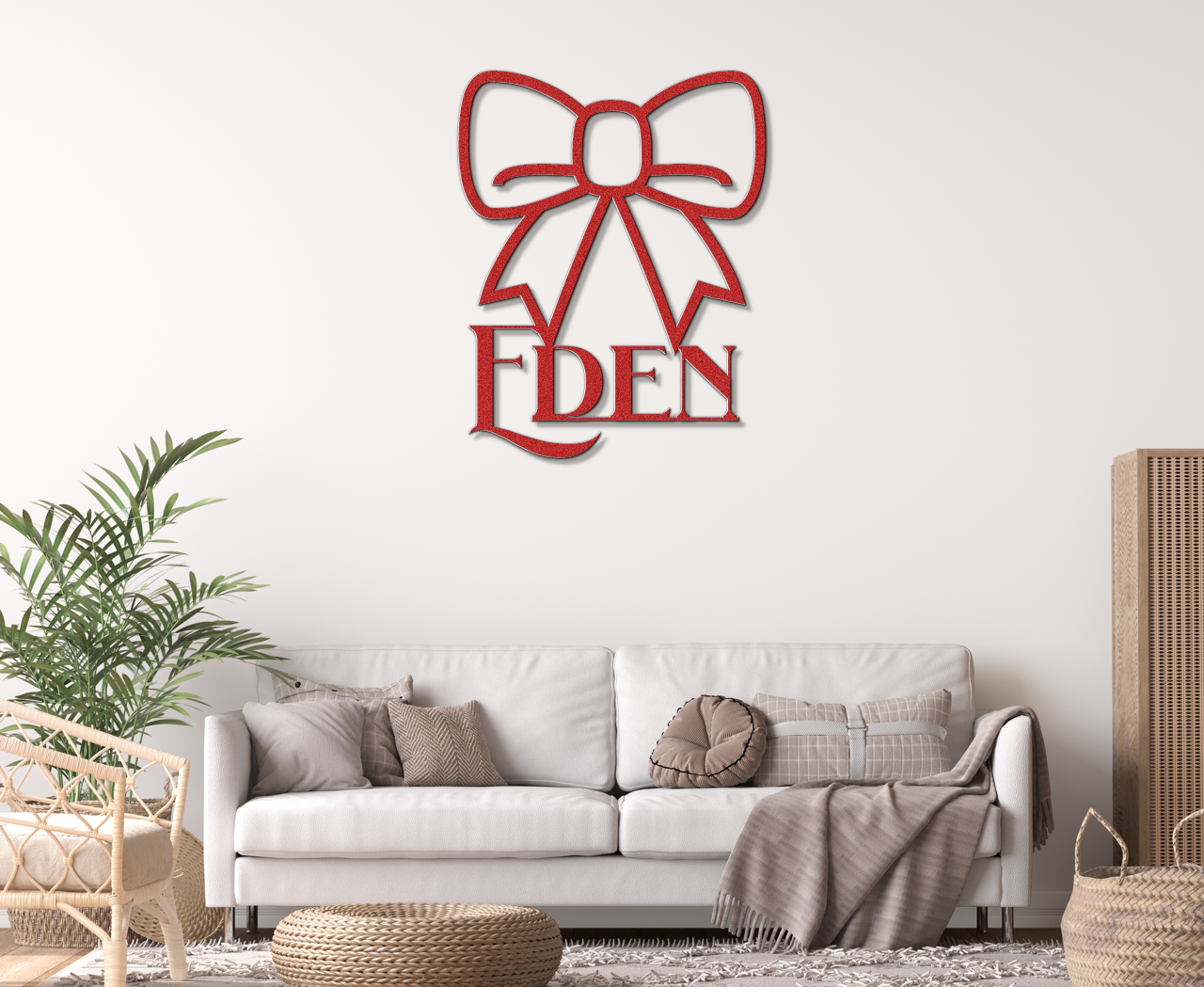 Bow Metal Sign