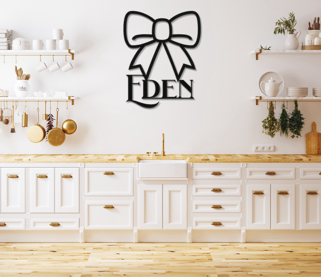 Bow Metal Sign