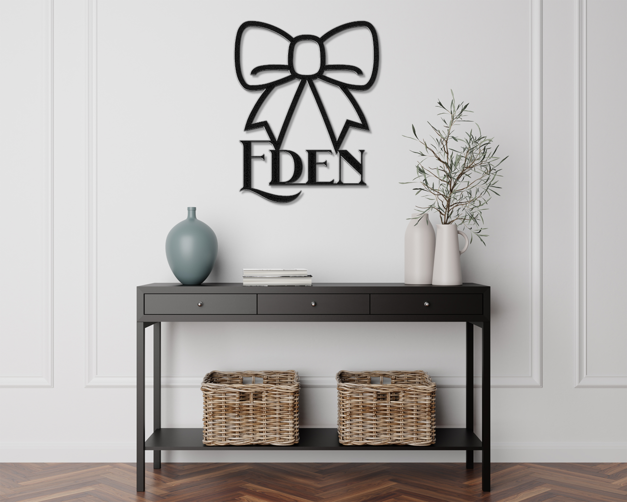 Bow Metal Sign