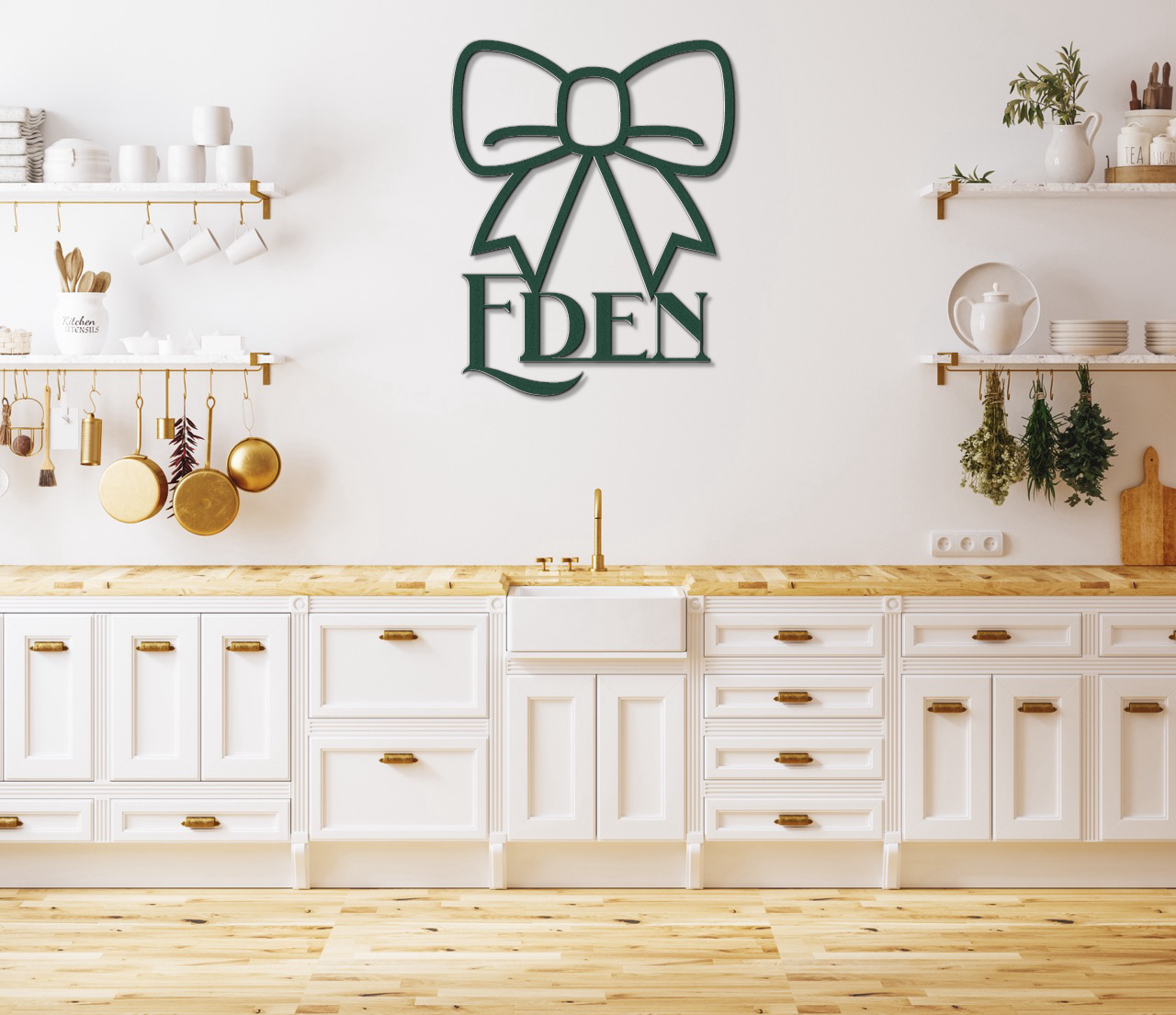 Bow Metal Sign