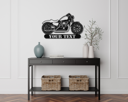 Metal Biker Wall Art