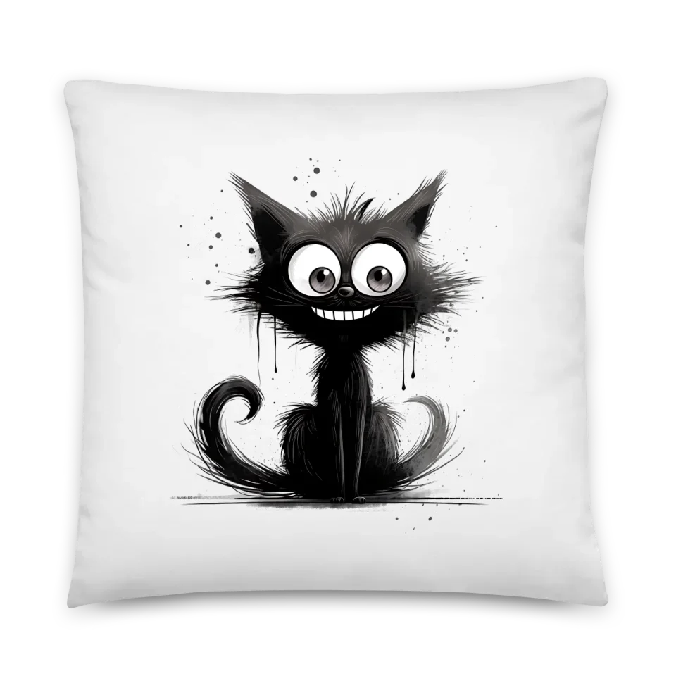 Funny Cat Pillow 3