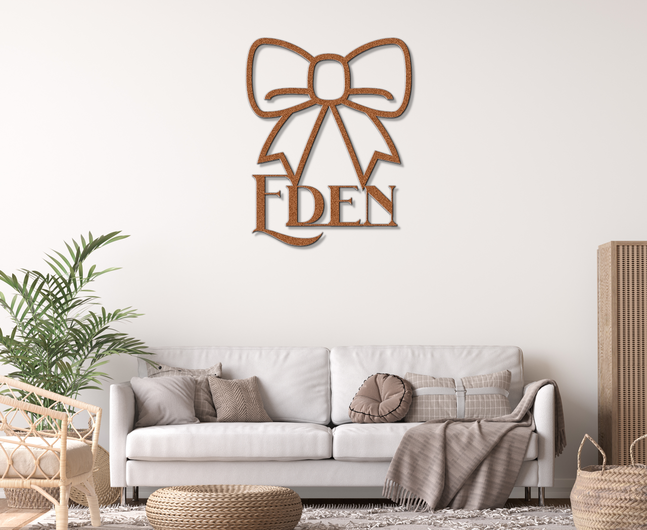 Bow Metal Sign