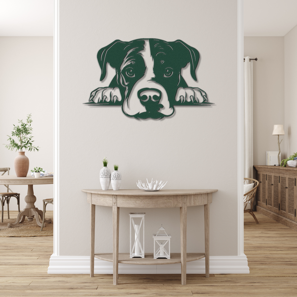 Charming Staffy Wall Decor