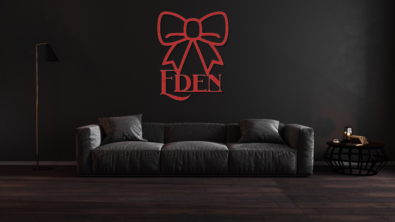 Bow Metal Sign
