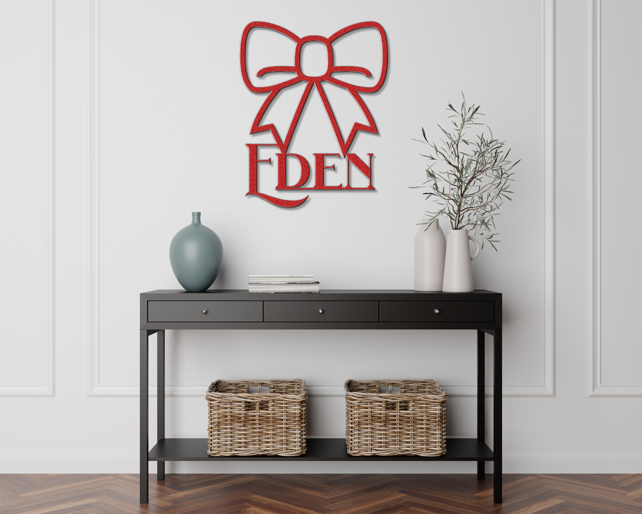 Bow Metal Sign